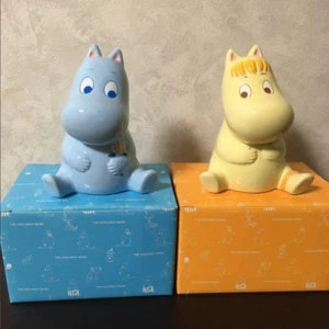 Moomin & Floren Piggy Bank made of ceramic Not for sale unused item used - Picture 1 of 5