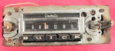 RADIO ORIGINAL BUICK RIVIERA SKYLARK 1968 1969 MODELO # 7302524 Foto 1 de 3
