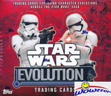 2016 Topps Star Wars Evolution HUGE Factory Sealed 24 Pack HOBBY Box-2 HITS!