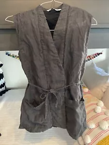 Women’s Zara Denim Vest, Size Small - Picture 1 of 3