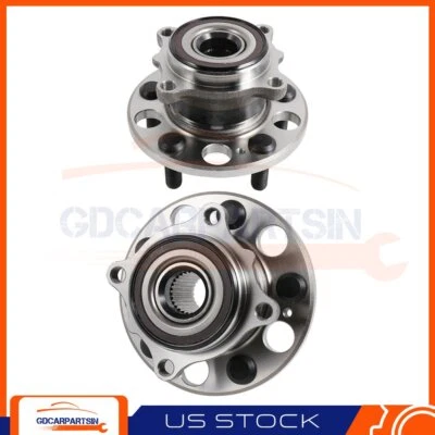 Set (2) AWD Rear Wheel Hub Bearing Assembly Fits 2009-11 2012 2013 2014 Acura TL - Image 1 of 4