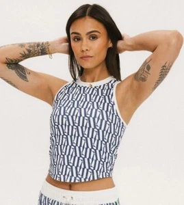 Fore All Lillee Tank Sleeveless Womens Golf Top Color: Indigo - Choose Size! - Picture 1 of 6