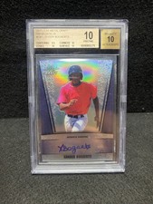 2011 Leaf Metal Draft Xander Bogaerts Rainbow Blue Auto /25 BGS 10 #AU-XB1
