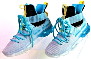 VITIKE Gray, Black &Teal High Top Basketball Shoes, Men's 8, Women's 9.5 - EUC - Picture 1 of 10