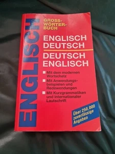Großwörterbuch - Englisch/Deutsch - Deutsch/Englisch - Bild 1 von 5