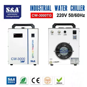 S&A CW-3000 Industry Water Chiller Cool for 80W 100W Co2 Laser engraving machine - Bild 1 von 4