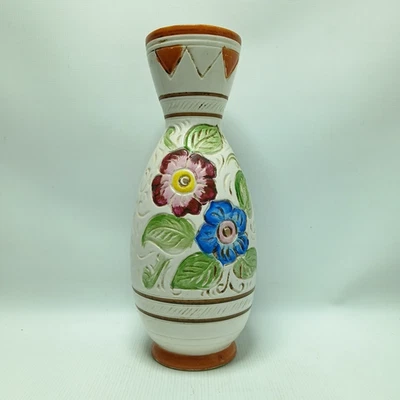 "Florero Pacific Ceramics Bud floral JAPÓN vintage 9""" Foto 1 de 4