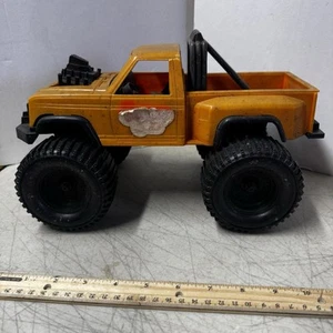 Vintage Tootsietoy Orange Ford F150 Pickup Truck 12.5" Plastic Swamp Rat - Picture 1 of 8