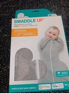 Love to Dream Swaddle UP Self-Soothing Sleep Sack Gray Size Medium 13-19lbs, NIB - Picture 1 of 1