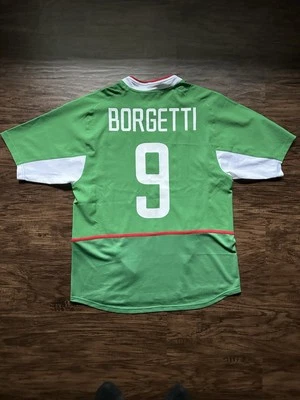 Футболка подлинная Nike Jared Borgetti Mexico 2003-04 домашний футбол M 114437 - Изображение 1 из 4