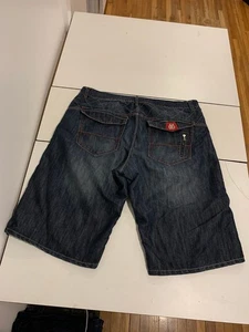 Pantalones cortos Avirex 44 lavado oscuro carpintero pantalones cortos holgados de gran tamaño Y2K patinador grunge - Imagen 1 de 8