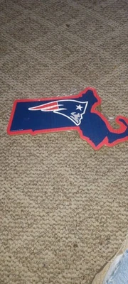 Деревянная настенная табличка NFL Newl England Patriots - Изображение 1 из 2