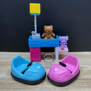 Barbie Doll Chelsea Club Carnival Playset Replacement Bumper Cars Toys Lot - Picture 1 of 9