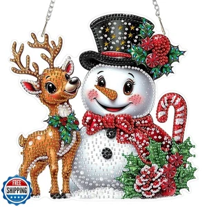 RICUVED Hanging Diamond Art Kit for Adults, Christmas Special Shaped Crystal - Bild 1 von 5