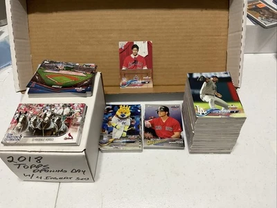 2018 Topps Opening Day Complete Set 1-200 Shohei Ohtani Rc W/ 4 Insert Sets - Image 1 of 4