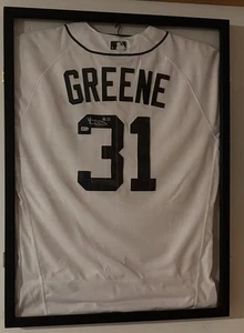 Riley Greene Autographed Jersey With Shadow Box And COA Detroit Tigers. - Picture 1 of 1