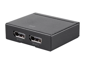 Monoprice 1x2 DisplayPort Splitter | 4K@60Hz, 21.6Gbps, Multi-Stream Transport - Picture 1 of 5
