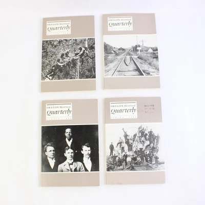 Set of 4 Oregon Historical Quarterly 1988 Vol 89 1-4 Spring Summer Fall Winter - Image 1 of 4