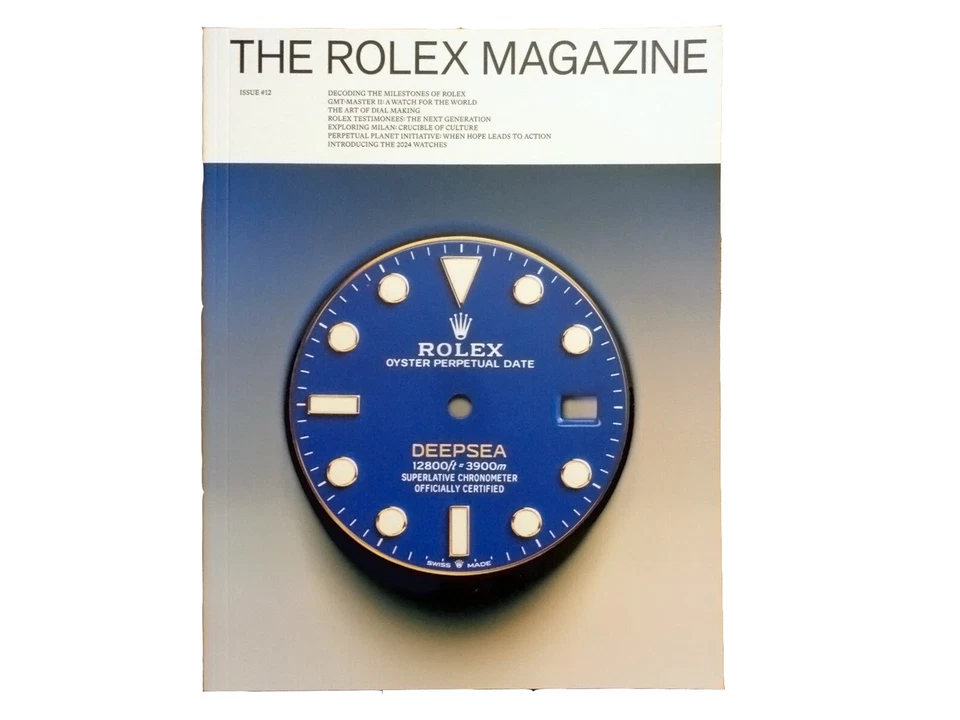 The Rolex Magazine Issue 12 — 2024 Rolex Enthusiast / Watch Magazine (NEW) - Image 1 of 1