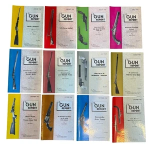 The Gun Report Magazine Lot 1969 Complete Year All 12 Issues - Picture 1 of 13