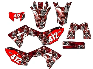 2021-2024 CRF 450 RL kit de gráficos Red Senge compatible con Honda - Imagen 1 de 10