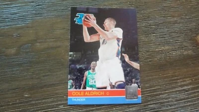 2010 DONRUSS  RATED ROOKIE # 238 COLE ALDRICH  BASKET BALL CARD - Image 1 of 2
