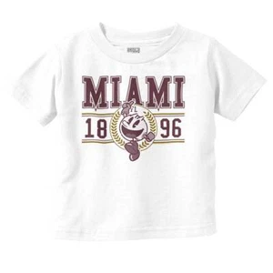 Retro PACMAN Video Arcade Game Miami Varsity Toddler Boy Girl Youth T Shirt Tee - Picture 1 of 6