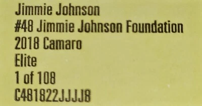 Jimmie Johnson 2018 #48 Lowe's Jimmie Johnson Foundation Elite  Foto 1 de 4