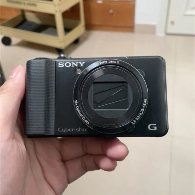 Sony Cyber-shot DSC-HX9V/HX9 16x Optical Zoom Digital Camera With Charger - Image 1 of 4
