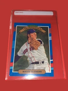 Baseball cards. Roger Clemens, Boston Red Sox. Donruss Diamond Kings - Picture 1 of 2
