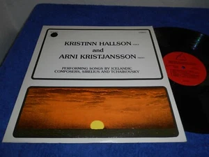 Kristinn Hallson and Arni Kristjansson Performing Songs By Icelandic Composers - Picture 1 of 2