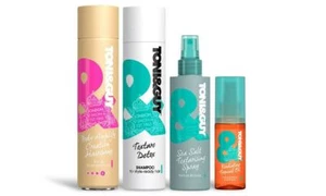 Toni&Guy Tousle Shampoo, Texturising Spray, Tropical Elixir for Hair Care