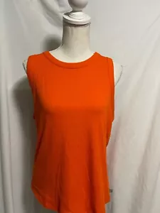 Serbatoio rasoio a costine T by TALBOTS, arancione, XL - NUOVO! - Foto 1 di 4