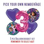 Encanto Party Supplies Balloon Decoration Select Age Birthday Bouquet - 5pcs Set
