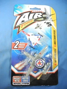Air Force Diecast Metal & Plastic 2 Piece Jets Toys ~New In Package  - Picture 1 of 4