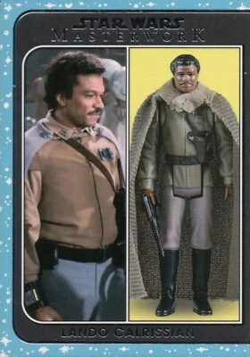 Star Wars Masterwork 2021, Lando Calrissian Out of the Box Chase Card OTB-13 - Image 1 of 2