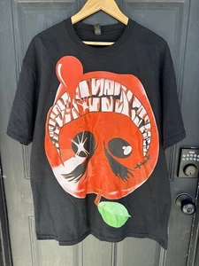 Asspizza Smokedope2016 Laker Brady New York Show Apple Graphic T-Shirt XL RARE - Picture 1 of 7