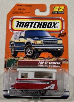 2000 Matchbox #62 Pop Up Camper Trailer - Image 1 of 2