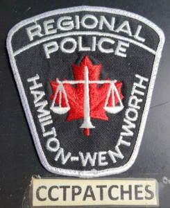 PARCHE DE HOMBRO HAMILTON GOWORTH, POLICÍA REGIONAL DE CANADÁ - Imagen 1 de 2