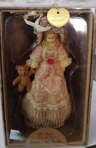 The House Of Louis Nichole Ornament Victorian Baby With Bear 1999 Kurt Adler - Bild 1 von 9