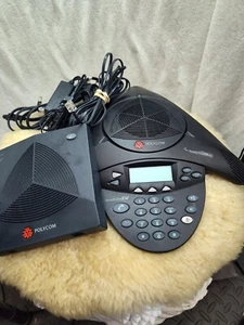 POLYCOM SOUNDSTATION 2W KABELLOSES KONFERENZTELEFON 2201-67880 + BASISEMPFÄNGER - Bild 1 von 18