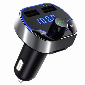 Bluetooth FM Transmitter Handsfree Car MP3 Player Mobile Phone Charger Adapter - Picture 1 of 8