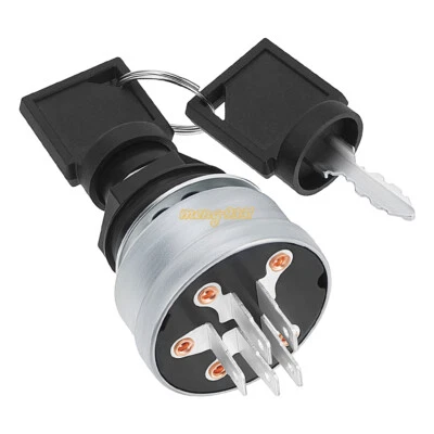 Ignition Switch 2 Keys for Polaris Snowmobile IQ Indy Touring 2200358 2205055 - Image 1 of 4