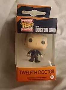 Funko Pop Pocket Key chain Twelfth Doctor Doctor Who - New In Box - Picture 1 of 4