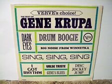 GENE KRUPA , " THE BEST OF " , VINTAGE NEAR MINT COLLECTION OVER FORTY YEARS
