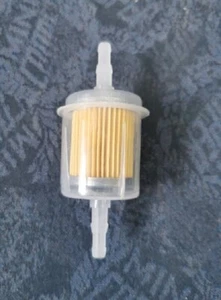 Classic Mini in-line fuel filter 6mm & 8mm stepped inlet/outlet GFE7004 BMC BL - Picture 1 of 2