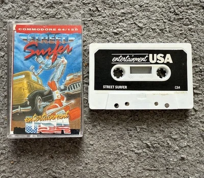 Commodore 64 C64 Street Surfer Game tested vgc  - Image 1 of 4
