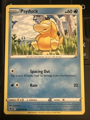 Psyduck 028/189 Swsh10: Astral Radiance Regular - Image 1 of 4