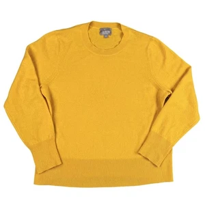 J.Crew Kaschmir Pullover XL Damen Classic Fit Gelb Pulli - Bild 1 von 7