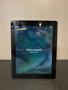 Apple iPad (4th Generation) A1460 16 GB, Wi-Fi + 4G, 9.7 in - Silver Disabled - Picture 1 of 8